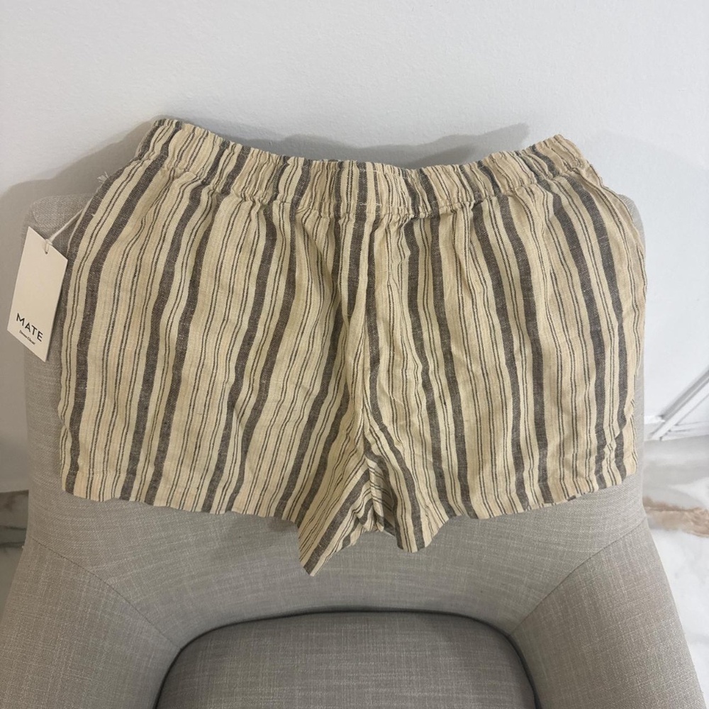 Mate the label linen everyday short 100% organic linen - Picture 3 of 5